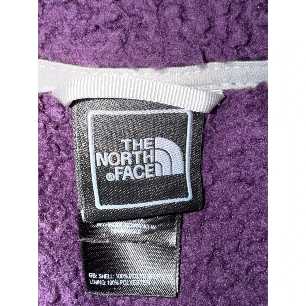 The North Face Osito 2 Fleece Jacket‎ Purple Full Zip Womens Small CXN2 F14